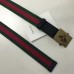 Gucci Canvas Web belt with bee buckle 409437 black