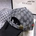 Gucci Grey Original GG Canvas Baseball Hat With Web Gucci Grey Original GG Canvas Baseball Hat With Web