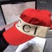 Gucci Red Baseball Hat With Gucci Headband Gucci Red Baseball Hat With Gucci Headband