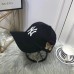 Gucci Black Baseball Cap With NY Yankees™ Patch Gucci Black Baseball Cap With NY Yankees™ Patch
