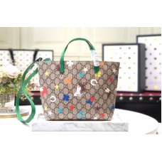 Gucci 410812 Children’s GG ranch tote Bags Beige/ebony GG Supreme canvas with ranch print Gucci 410812 Children’s GG ranch tote Bags Beige/ebony GG Supreme canvas with ranch print