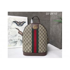 Gucci 552884 small backpack Beige/ebony GG Supreme canvas Gucci 552884 small backpack Beige/ebony GG Supreme canvas