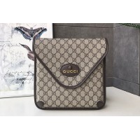 Gucci 598604 Neo Vintage GG medium messenger Bag in Beige/ebony GG Supreme canvas Gucci 598604 Neo Vintage GG medium messenger Bag in Beige/ebony GG Supreme canvas