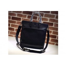 Gucci 406463 Leather Tote Bags Black Gucci 406463 Leather Tote Bags Black