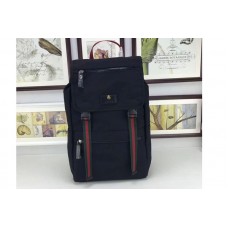 Gucci 450982 Technical Canvas Backpack Black Gucci 450982 Technical Canvas Backpack Black