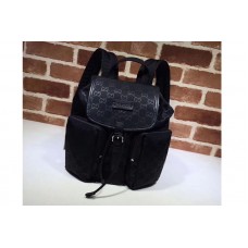 Gucci 406361 GG Guccissima Black Canvas Backpack Gucci 406361 GG Guccissima Black Canvas Backpack