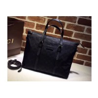 Gucci 387067 GG pattern guccissima Tote Bags Black Gucci 387067 GG pattern guccissima Tote Bags Black