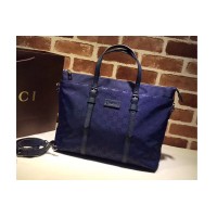 Gucci 387067 GG pattern guccissima Tote Bags Blue Gucci 387067 GG pattern guccissima Tote Bags Blue
