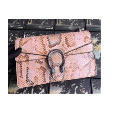 Gucci 400249 Dionysus Python Shoulder Bag Pink Gucci 400249 Dionysus Python Shoulder Bag Pink