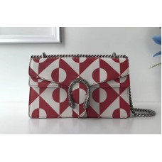 Gucci 400249 Dionysus Leather Shoulder Bag Red Gucci 400249 Dionysus Leather Shoulder Bag Red