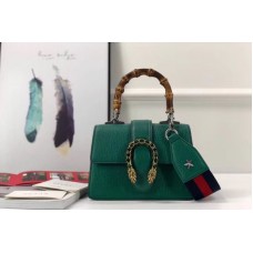 Gucci 523367 Dionysus mini top handle bags Green Gucci 523367 Dionysus mini top handle bags Green