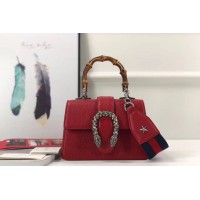 Gucci 523367 Dionysus mini top handle bags Red Gucci 523367 Dionysus mini top handle bags Red