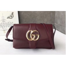 Gucci 550129 Arli Small Shoulder Bags Burgundy Gucci 550129 Arli Small Shoulder Bags Burgundy