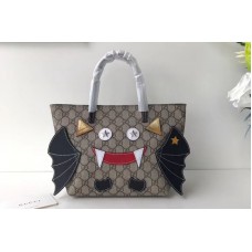 Gucci 525522 Children’s bat tote Bags Black