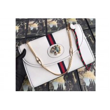 Gucci 564697 Rajah medium shoulder bags White Leather Gucci 564697 Rajah medium shoulder bags White Leather