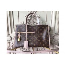 Louis Vuitton M43433 Popincourt PM Monogram canvas bags Pink Louis Vuitton M43433 Popincourt PM Monogram canvas bags Pink