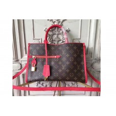 Louis Vuitton M43433 Popincourt PM Monogram canvas bags Red Louis Vuitton M43433 Popincourt PM Monogram canvas bags Red