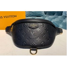Louis Vuitton M44812 LV Bumbag Black Monogram Empreinte Leather Louis Vuitton M44812 LV Bumbag Black Monogram Empreinte Leather