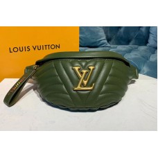 Louis Vuitton M44836 LV New Wave BumBag Bags Green Smooth calf leather Louis Vuitton M44836 LV New Wave BumBag Bags Green Smooth calf leather
