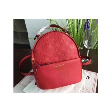 Louis Vuitton M44015 Monogram Empreinte Leather Sorbonne Backpack Red Louis Vuitton M44015 Monogram Empreinte Leather Sorbonne Backpack Red