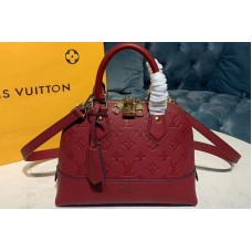 Louis Vuitton M44829 LV Alma BB handbags Red Taurillon leather Louis Vuitton M44829 LV Alma BB handbags Red Taurillon leather