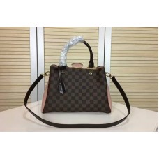 Louis Vuitton N41675 Brittany Damier Ebene Canvas Bags Rose Louis Vuitton N41675 Brittany Damier Ebene Canvas Bags Rose