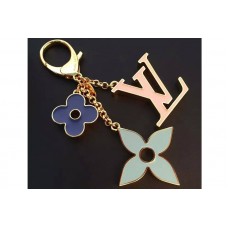 Louis Vuitton M67119 Fleur De Monogram Bag Charm Key Ring Louis Vuitton M67119 Fleur De Monogram Bag Charm Key Ring