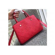 Louis Vuitton Montaigne MM Emp Bags M41053 Red Louis Vuitton Montaigne MM Emp Bags M41053 Red
