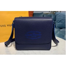 Louis Vuitton M30362 LV Roman PM Messenger Bag in Navy Blue Taiga leather Louis Vuitton M30362 LV Roman PM Messenger Bag in Navy Blue Taiga leather