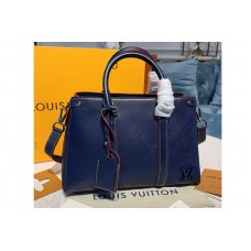 Louis Vuitton M55613 LV Soufflot BB Bags in Blue Epi Leather Louis Vuitton M55613 LV Soufflot BB Bags in Blue Epi Leather