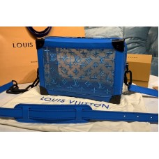 Louis Vuitton M45074 LV Soft Trunk messenger bag in Monogram Seethrough mesh Louis Vuitton M45074 LV Soft Trunk messenger bag in Monogram Seethrough mesh