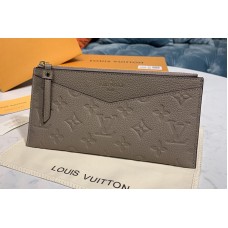 Louis Vuitton M68714 LV Pochette Melanie BB Bag in Beige Monogram Empreinte leather Louis Vuitton M68714 LV Pochette Melanie BB Bag in Beige Monogram Empreinte leather