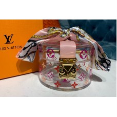 Louis Vuitton GI0362 LV Cube Scott box in Pink Monogram motifs Louis Vuitton GI0362 LV Cube Scott box in Pink Monogram motifs