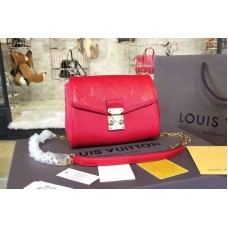 Louis Vuitton M94552 Monogram Empreinte Saint-Germain BB Borsa Red Louis Vuitton M94552 Monogram Empreinte Saint-Germain BB Borsa Red