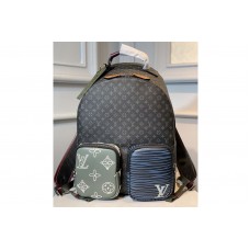 Louis Vuitton M56853 LV Backpack in Monogram Eclipse Canvas Louis Vuitton M56853 LV Backpack in Monogram Eclipse Canvas