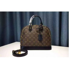 Louis Vuitton M41579 Metal Alma PM Monogram Canvas Bags Louis Vuitton M41579 Metal Alma PM Monogram Canvas Bags