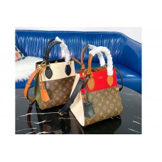 Louis Vuitton M45389 LV Fold Tote PM tote bag in Monogram Canvas and calfskin leather Louis Vuitton M45389 LV Fold Tote PM tote bag in Monogram Canvas and calfskin leather