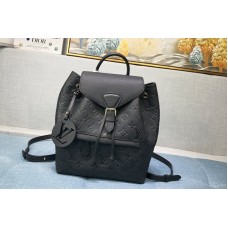 Louis Vuitton M45205 LV Montsouris Backpack IN Black Monogram Empreinte embossed leather Louis Vuitton M45205 LV Montsouris Backpack IN Black Monogram Empreinte embossed leather