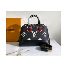 Louis Vuitton M44832 LV Neo Alma PM handbag in Black/Cream Monogram Empreinte Leather Louis Vuitton M44832 LV Neo Alma PM handbag in Black/Cream Monogram Empreinte Leather