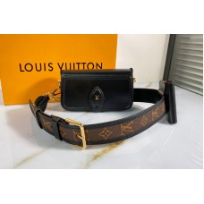 Louis Vuitton M69841 LV Officier pouch in Black Cowhide leather Louis Vuitton M69841 LV Officier pouch in Black Cowhide leather
