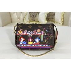 Louis Vuitton M69976 LV Mini Pochette Accessoires Bag in Monogram coated canvas Louis Vuitton M69976 LV Mini Pochette Accessoires Bag in Monogram coated canvas