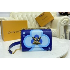 Louis Vuitton M57460 LV Game On Twist PM chain handbag in Blue Transformed epi leather Louis Vuitton M57460 LV Game On Twist PM chain handbag in Blue Transformed epi leather
