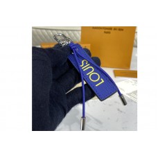 Louis Vuitton MP2553 LV Epi Color Block LV Dual key holder and bag charm in Blue and Yellow Epi Louis Vuitton MP2553 LV Epi Color Block LV Dual key holder and bag charm in Blue and Yellow Epi