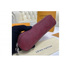 Louis Vuitton GI0397 LV Elisabeth pencil pouch in Purple Mahina leather Louis Vuitton GI0397 LV Elisabeth pencil pouch in Purple Mahina leather