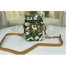Louis Vuitton M44914 LV Phone Box Bag in Green Monogram canvas Louis Vuitton M44914 LV Phone Box Bag in Green Monogram canvas