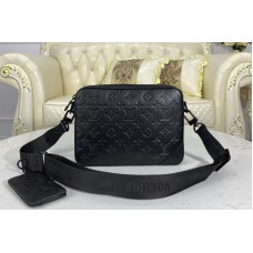 Louis Vuitton M69827 LV Duo Messenger bag in Monogram Shadow leather Louis Vuitton M69827 LV Duo Messenger bag in Monogram Shadow leather