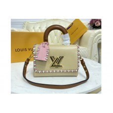 Louis Vuitton M57318 LV Twist MM handbag In Beige Epi Leather Louis Vuitton M57318 LV Twist MM handbag In Beige Epi Leather
