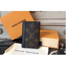 Louis Vuitton M60111 Pocket Organizer Monogram Macassar Wallets