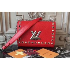 Louis Vuitton M54269 Twist MM Epi Leather Bags Red