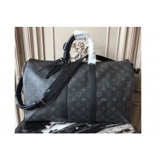 Louis Vuitton M40569 Keepall 45 Bandouliere Monogram Eclipse canvas Louis Vuitton M40569 Keepall 45 Bandouliere Monogram Eclipse canvas